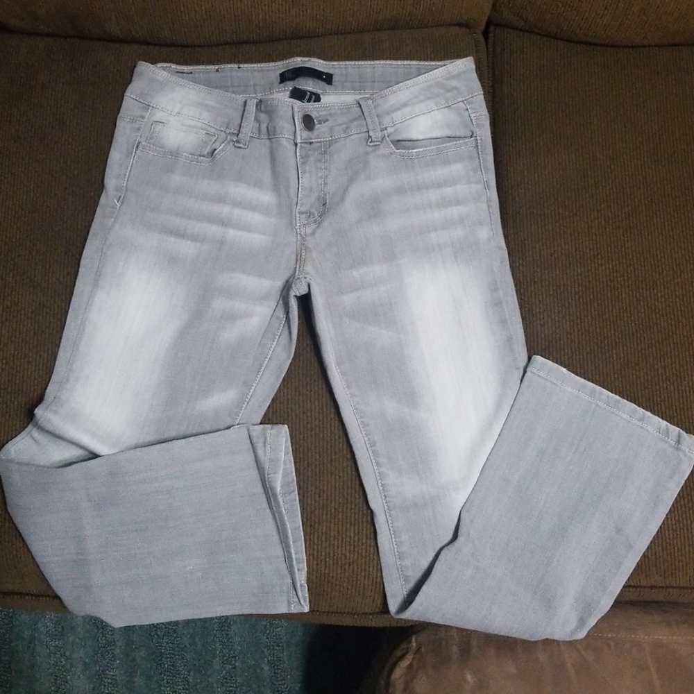 Black Crystal gray and white jeans - Picture 3 of 8